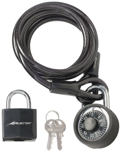 Avenir Coated Coil with Lock (8mm / 6 feet)