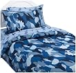 Night Vision Blue Comforter Set