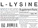 Hard Rhino L-Lysine Powder, 125 Grams (4.4 Oz), Unflavored, Lab-Tested, Scoop Included