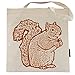 Scout the Squirrel Tote Bag by Pet Studio Art