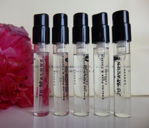 Jo Malone English Pear & Freesia Cologne Vial Sample 1.5 ml x 5 pcs. This is Sample Size. Body Care / Beauty Care / Bodycare / BeautyCare