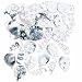 Konfetti 'Party Ballons', silber, 14 g