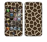 Giraffe Print Decorative Skin Decal Sticker for Apple iPod Touch 4G (4th Gen) MP3 Player