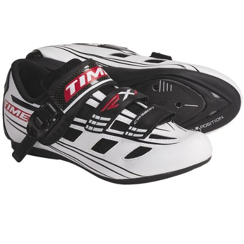 Time Sport RXI Road Cycling Shoes (For Men and Women) WHITE/BLACK