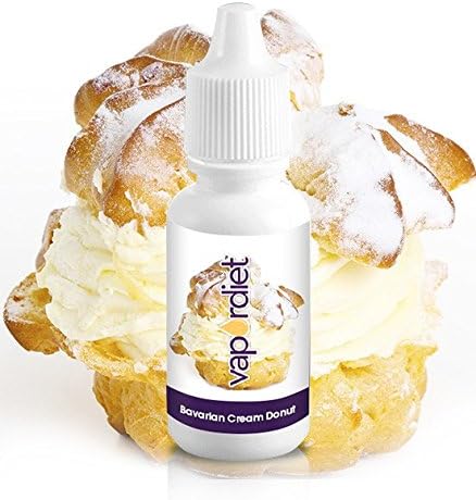Vapor Diet- Non Nicotine Bavarian Cream Donut E-juice with Garcinia Cambogia