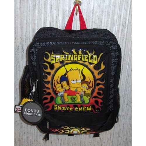 BART SIMPSON / SPRINGFIELD SKATE CREW BACKPACK