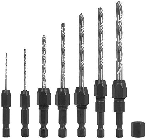 QUICK CHANGE 7 PC DRILL BIT AND ADAPTER SET BY SNAPPY by SNAPPY TOOLS