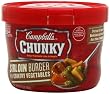 Campbell's Chunky Sirloin Burger with Country Vegetables Soup, 15.25-Ounce Microwavable Containers (Pack of 8)