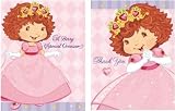Strawberry Shortcake - Invitations and Thank You Cards