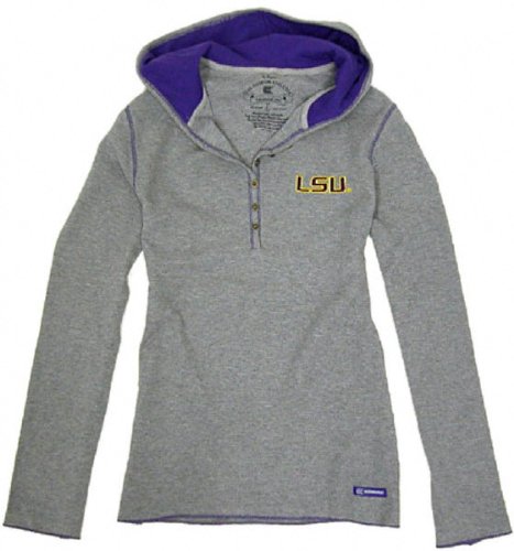 Buy LSU Tigers -Ladies- Impulse Thermal Long Sleeve Button Up Top