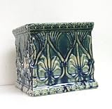 Glazed Smooth Line Vase (Ceramic)