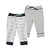 Yoga Sprout 2 Pack Tapered Ankle Pants, Navy & Green, 3-6 Months