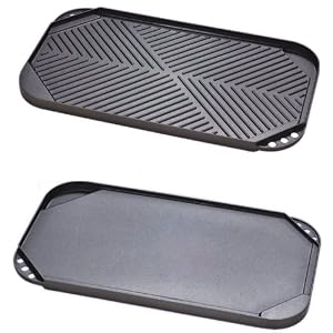 Strauss Green Series 19 Inch Reversible Stovetop Grill/Griddle with Quantanium Non-Stick Coating