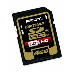Optima 4 GB SD Flash Memory Card