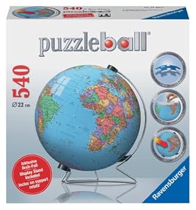 Ravensburger Globe - 540 pc 3D Puzzle