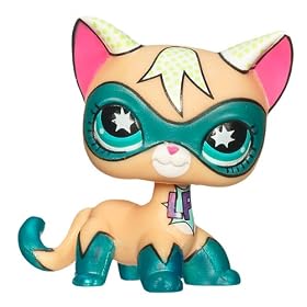 Littlest Pet Shop 2009 SDCC San Diego Comic-Con Exclusive Figure Super Hero Kitty Cat by Littlest Pet Shop
