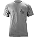 Army Special Forces Punisher Skull Veteran T-Shirt (XL, Heather Grey)