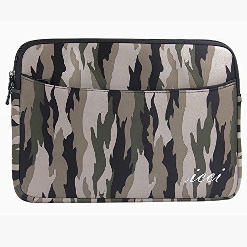 Macbook Pro 15 Sleeve, icci [Shockproof] Macbook Pro 15 inch Sleeve For Ultrabook Laptop Notebook Apple Macbook Pro 15 with Retina - Colour Light Camo