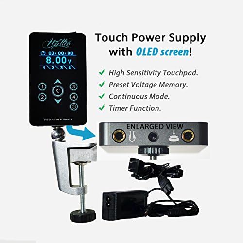 i Tattoo Touch Power supply - Tattoo Power supply with OLED screen