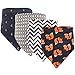 Hudson Baby 4-Piece Bandana Bib, Fox