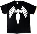 Marvel Spider-man Venom Logo Black T-shirt