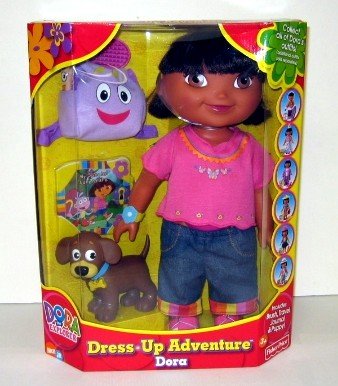 Childrens Toyshop  Toys : Fisher-Price Dora the Explorer: Dress-Up Adventure Dora