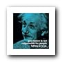 ALBERT EINSTEIN GRAVITATION QUOTE 16X16 POSTER SS097