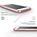 iPhone 8 Case, iVAPO [Crystal Series] Transparent Clear iPhone 8 Cover, Soft TPU with Protective Air Space Shock-Proof Cases for Apple iPhone 8 4.7 inch Phone Case [Pink]