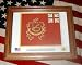 Framed Revolutionary War Flag....John Procter...Don't Tread On Me