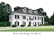 McNeese State University Lithograph 14x10 Unframed Lithograph