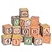 Blocks Are Handcrafted From Basswood In Michigan - Uncle Goose Swedish Alphabet Wooden Blocks - Made in the USA  : image