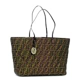 (フェンディ) FENDI ジャージトートバッグ #8BH185 CMT F0LQT TABACCO CON IMPUNTURE FUXIA 並行輸入品