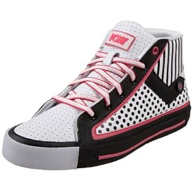 Buy Pony Ladies Feed The Cat Mid Sneaker by Pony