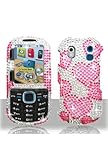 Samsung SCH-U460 Intensity 2 Full Diamond Graphic Case - Raining Heart