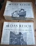 Das Reich - Deutsche Wochenzeitung - 1942 Nr.: 4, 5, 6, 7, 8, 9, 11, 12, 13, 14, 16, 17, 18, 20, 21, 22, 23, 25, 26, 27, 28, 30, 32, 33, 34, 36, 37, 38, 39, 40, 41, 42, 43, 45, 46, 47, 48, 50, 51, 52