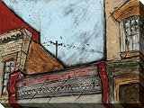 Buildings Ii Canvas Wall Art