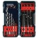 Bosch B46215 12 Piece Screw Extractor and Drill Set, Black Oxide