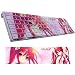 Coocool® Wonderful Anime Keyboard Inspired By Anime Shakugan no Shana with Chocolate-style Keycap a