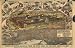 Birds-eye view of Louisville from the river front and Southern Exposition, 1883. W. F. Clarke., large historic panoramic map reprint measured in inches 56x36