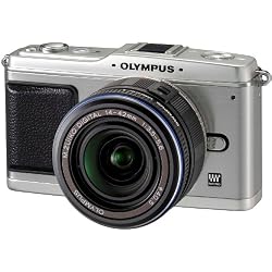 OLYMPUS PENマイクロ一眼 E-P1 レンズキット シルバー E-P1 LKIT-SLV
