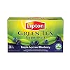 Lipton Green Tea Bags, Superfruit Purple Acai with Blueberry, 20-Count, Boxes (Pack of 6)