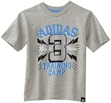 adidas Boys 2-7 Training Camp Short Sleeve Tee