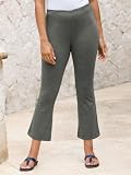 Ulla Popken Yoga Flood Pants