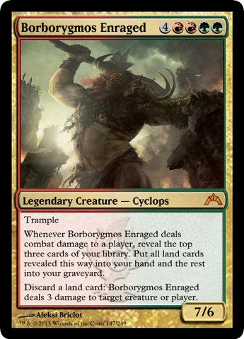 Magic: the Gathering - Borborygmos Enraged (147) - Gatecrash On Sale