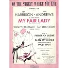 Buy On the Street Where You Live My Fair Lady by Alan Jay Lerner, Frederick Loewe, Rex Harrison, and Julie Andrews