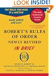 Robert's Rules of Order Newly Revised...