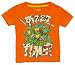 Search : Teenage Mutant Ninja Turtles Pizza Time Cartoon Toddler T-Shirt Tee