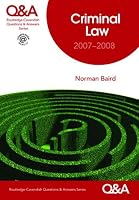 Q&A Criminal Law 2007-2008 (Questions and Answers)