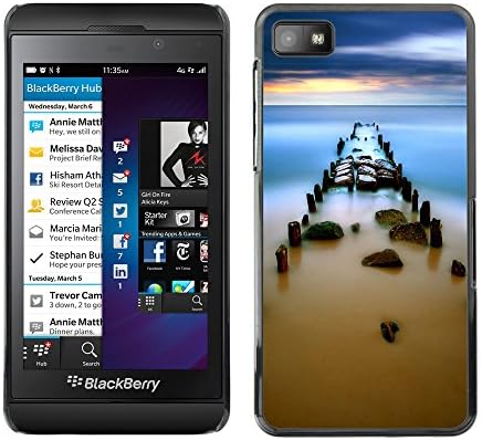 NUMO Slim Sleek Case Cover Armor Polycarbonate Aluminium / Misty Sea Pear Sunset / Blackberry Z10