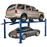 - BendPak 4-Post Wide/High Lift, - 9,000lb. Capacity, Blue, Model# HD-9XW